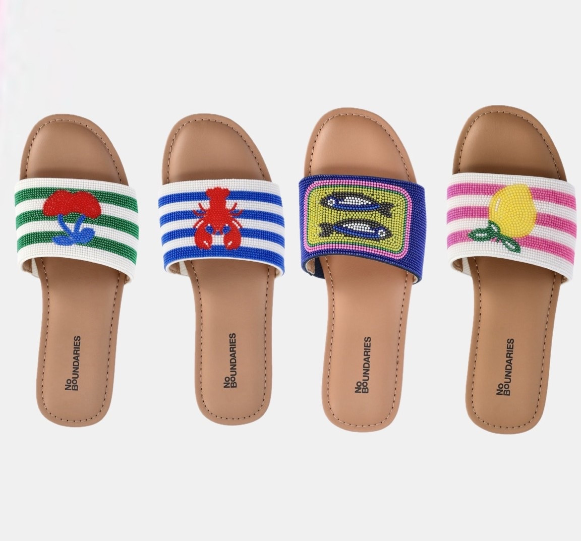 No Boundaries Women's Beaded Slide Sandals

#LTKootd #LTKgrwm #LTKSeasonal