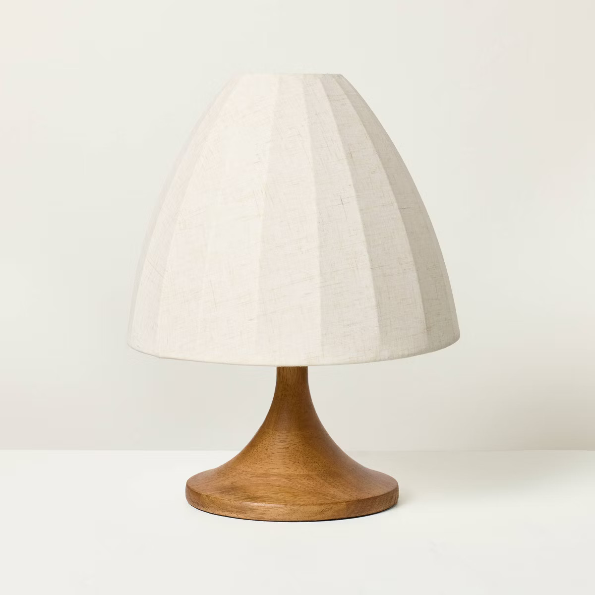 Wood Trumpeted Table Lamp - Hearth & Hand™ with Magnolia | Target