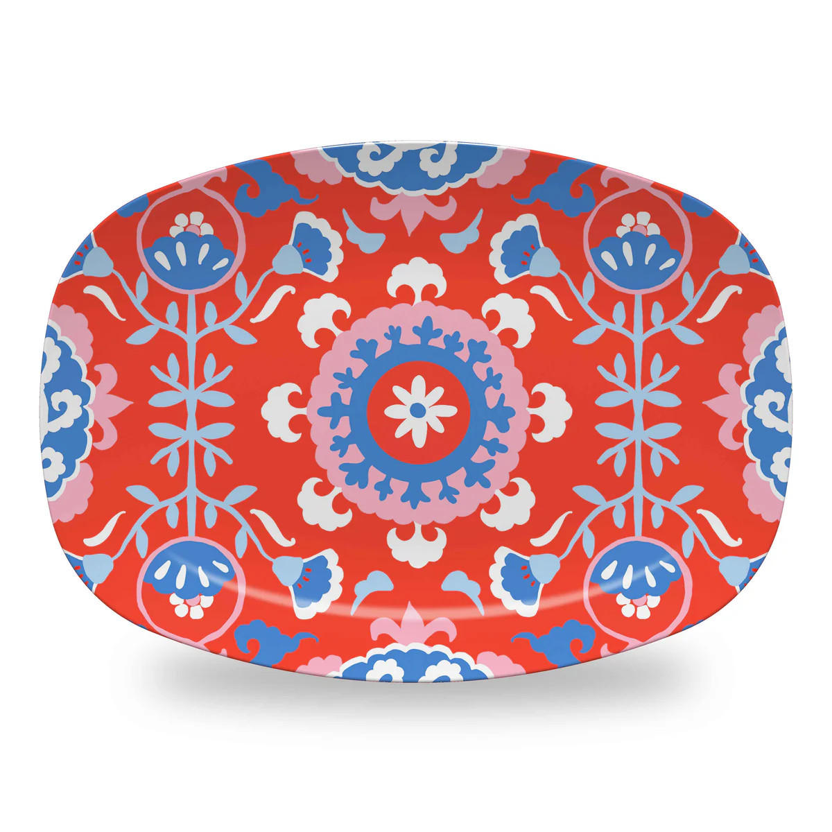 Star Spangled Suzani Melamine Platter | Taylor Beach Design