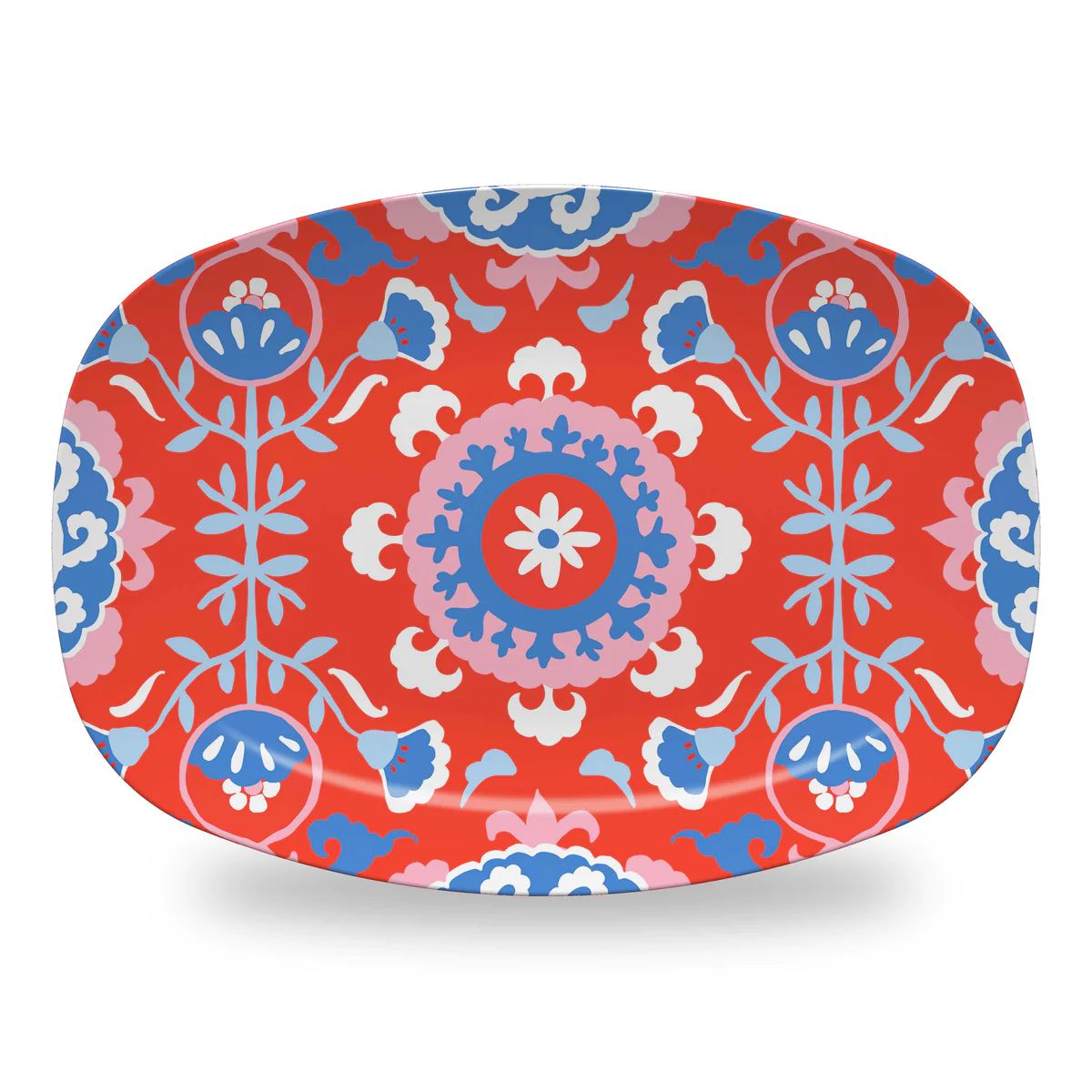 Star Spangled Suzani Melamine Platter | Taylor Beach Design