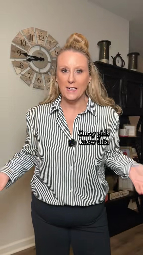 Most button-downs look good until you actually wear them.
This one stays smooth, doesn’t pull across the chest or belly, and keeps its shape all day. Easy, polished, and comfortable — the kind you reach for on repeat. 

I may earn a small commission if you purchase.

#LTKMidsize #LTKootd #LTKOver40
