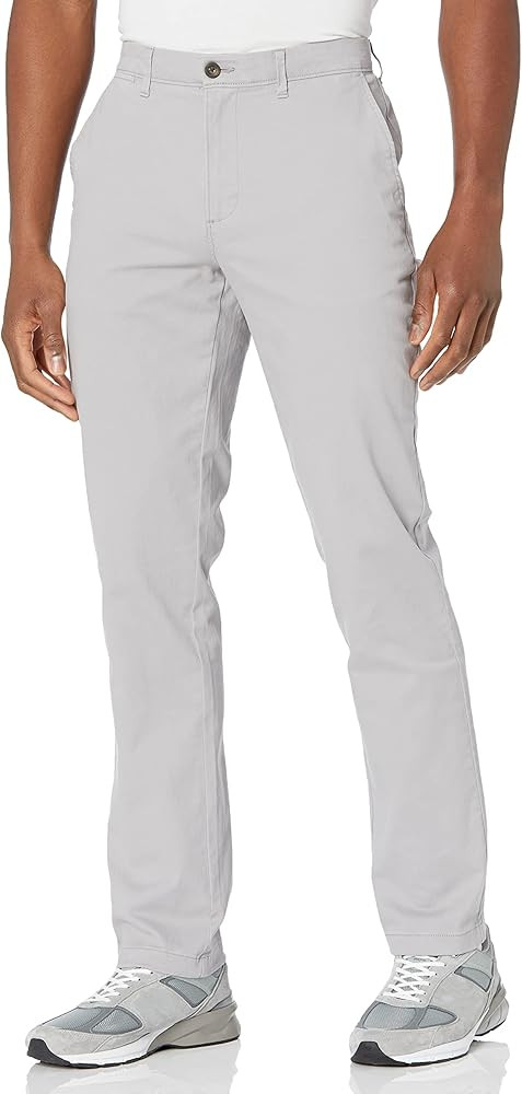 Amazon Essentials Men's Athletic-Fit Casual Stretch Chino Pant (Available in Big & Tall) | Amazon (US)