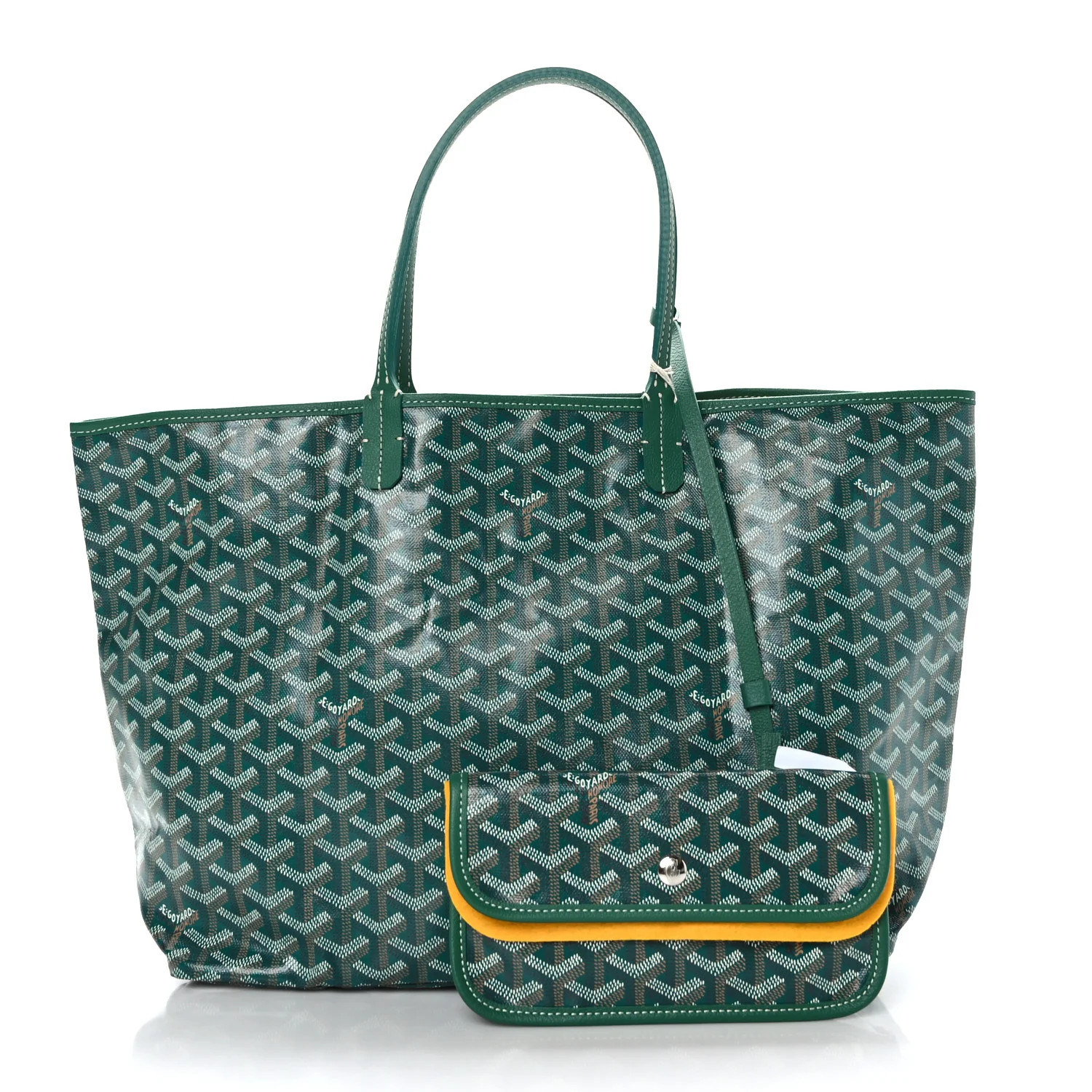 Goyardine Saint Louis PM Green | FASHIONPHILE (US)