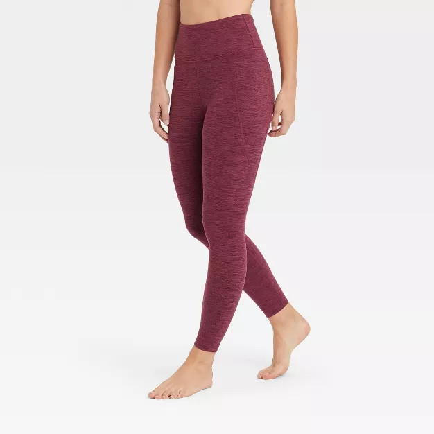 Women's High-Rise Cozy Spacedye 7/8 Leggings - JoyLab™ | Target