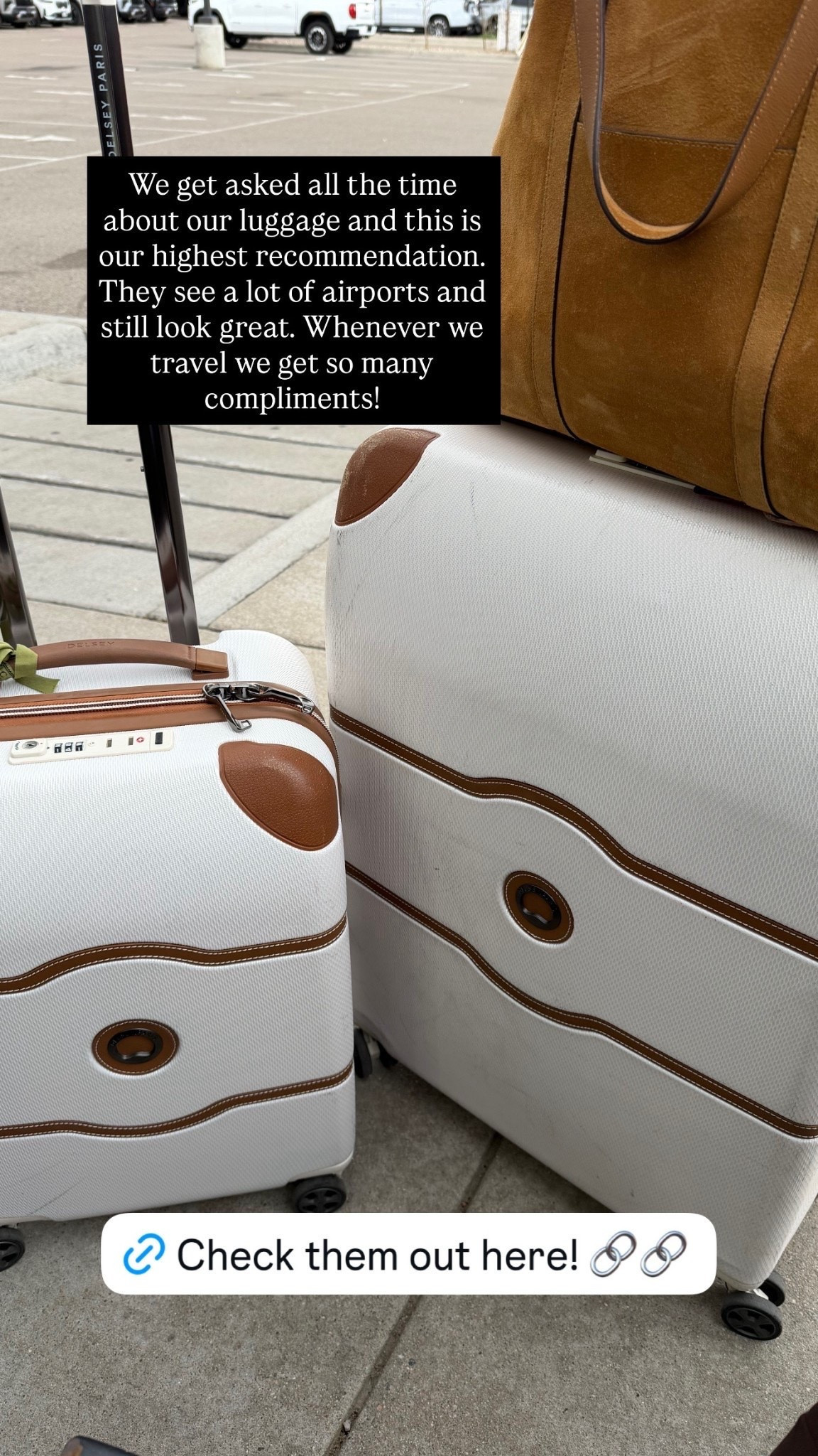 Great luggage!! s

#LTKdayinmylife #LTKTravel #LTKOver40