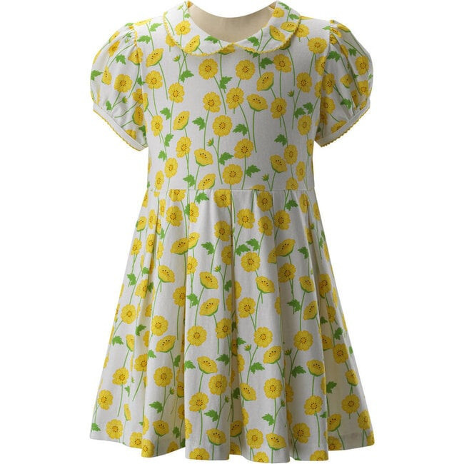 Buttercup Jersey Dress, Yellow | Maisonette