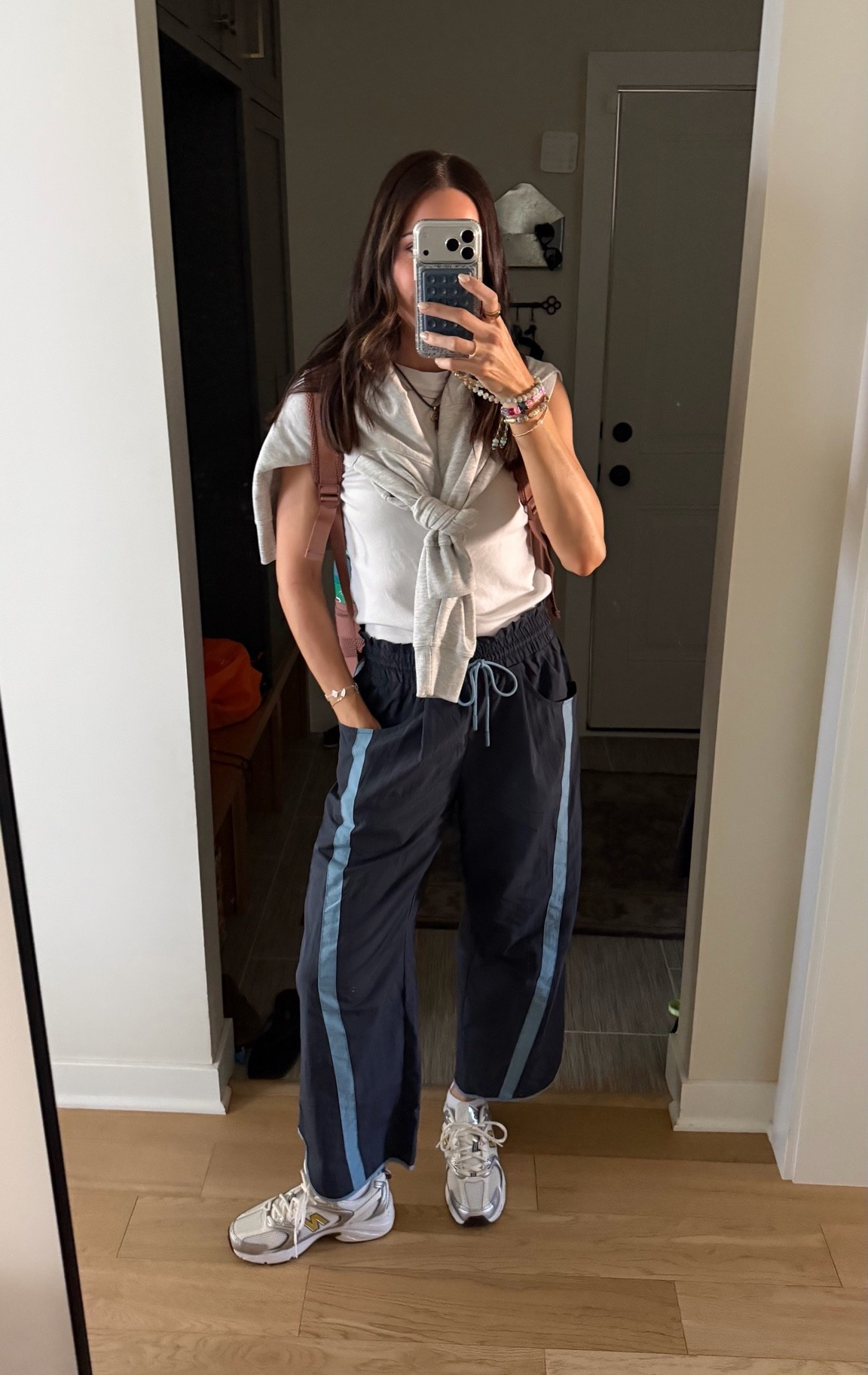 Tee: true to size (S)
Pants: tts (S) I’m 5’7” for reference 
Sneakers: tts, size up if between 

Errands outfits / Mom outfit / travel look / Amazon fashion finds

#LTKmomlife #LTKootd #LTKActive