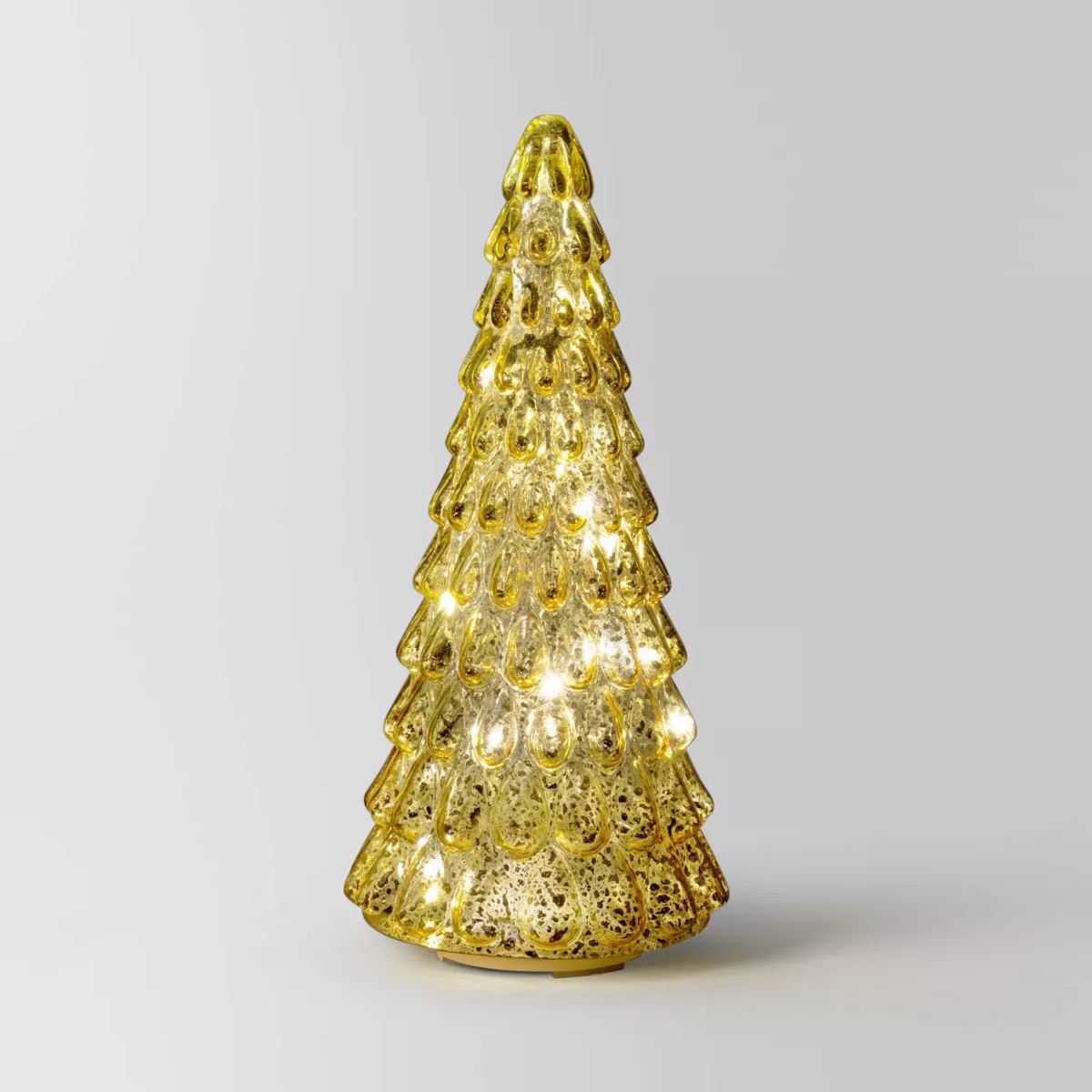 Christmas Mercury Glass Tiered Classic Tree Small Gold - Wondershop™ | Target