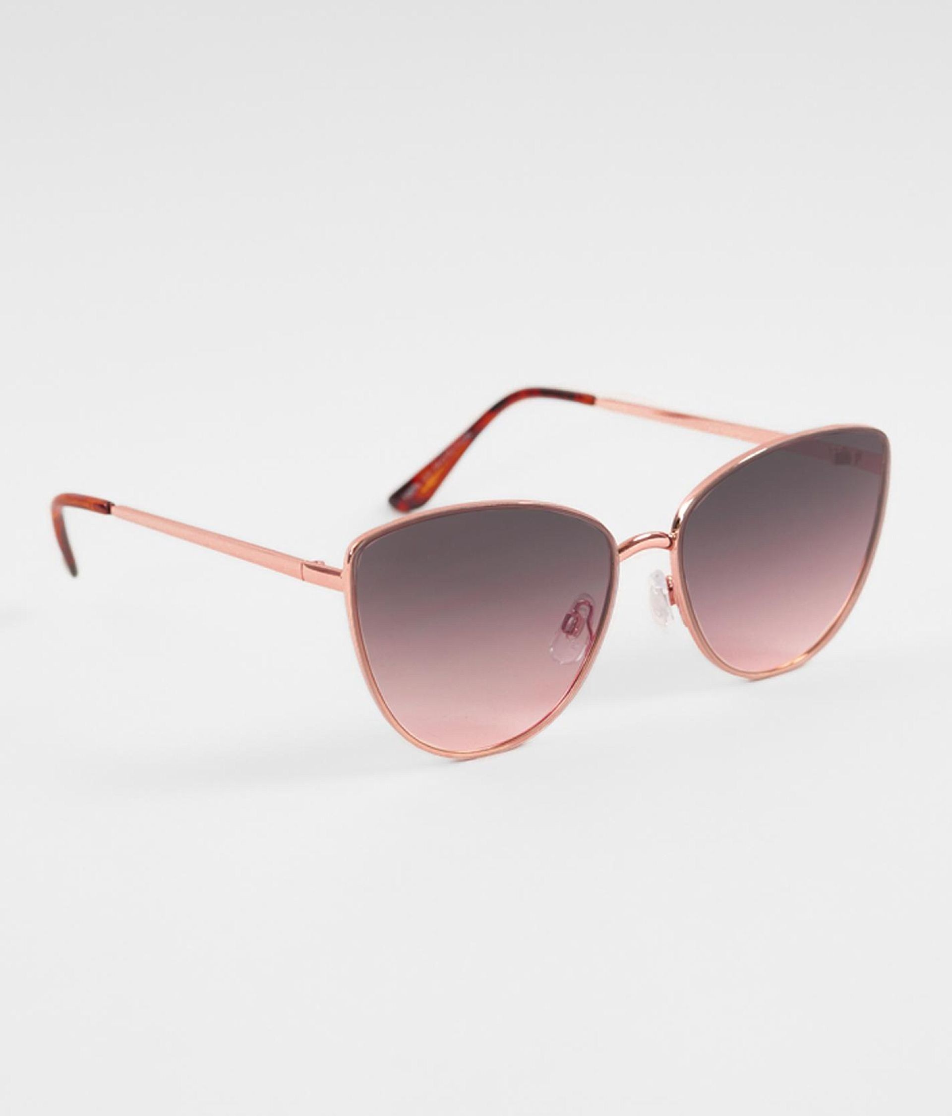 BKE Cat Eye Sunglassess - Women's Accessories in Gold Rose Gold | Buckle | Buckle