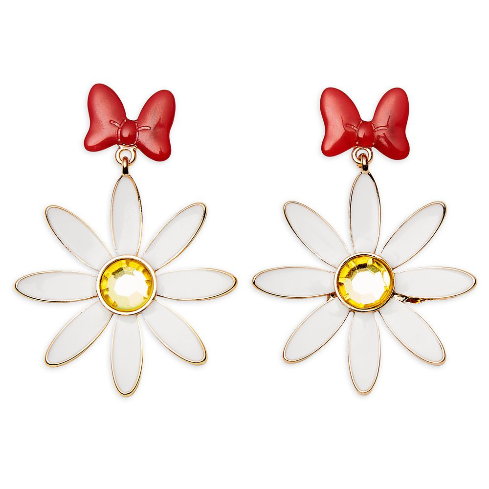 Minnie Mouse Daisy Earrings | Disney Store