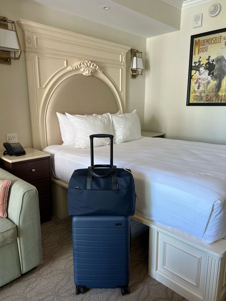 Travel Luggage
AWAY Bigger Carry On/Navy
AWAY Everywhere Bag/ small size in navy 

Carry on does fit in overhead bin! 
Bag does go under seat


#LTKtravel