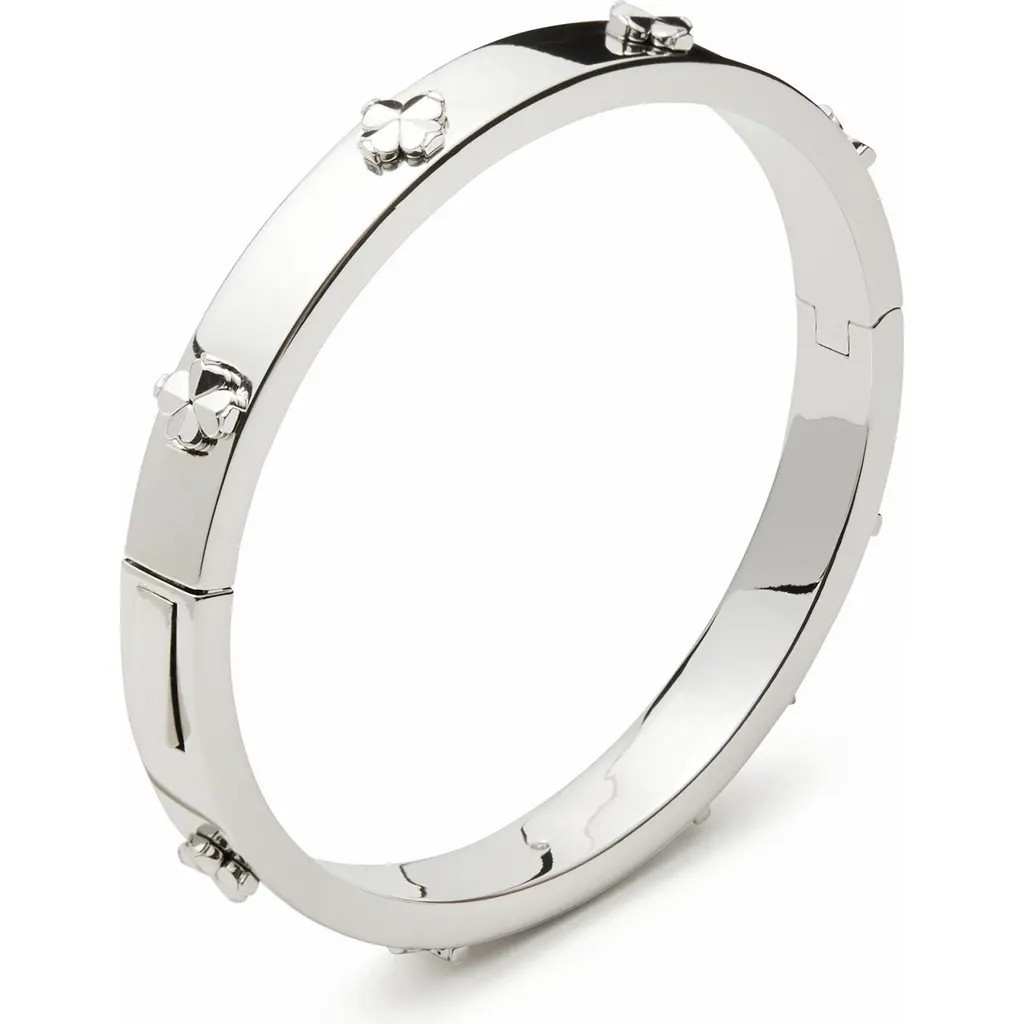 Kate Spade New York spade hinge bracelet in Silver at Nordstrom | Nordstrom
