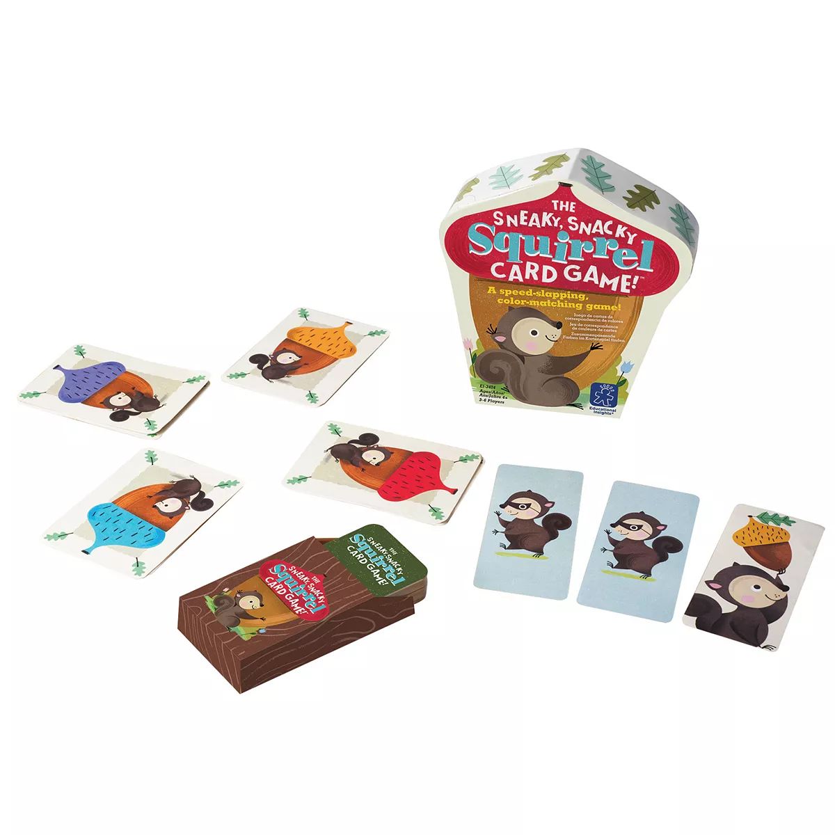 Educational Insights The Sneaky, Snacky Squirrel Card Game | Kohl's