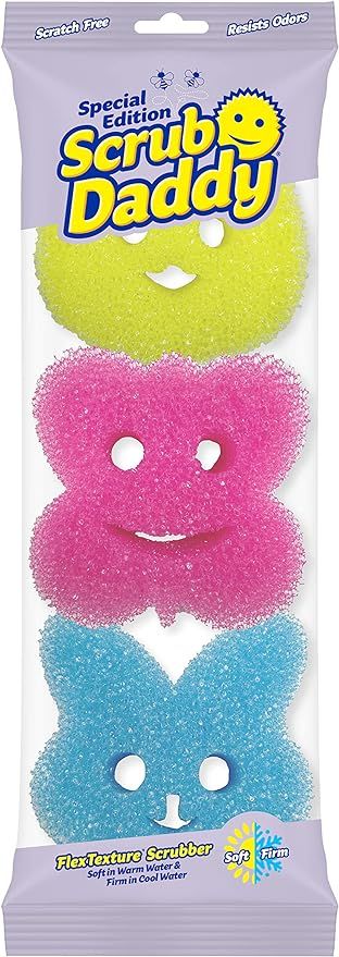 Scrub Daddy Special Edition Spring - Scratch-Free Multipurpose Dish Sponge - BPA Free & Made with... | Amazon (US)