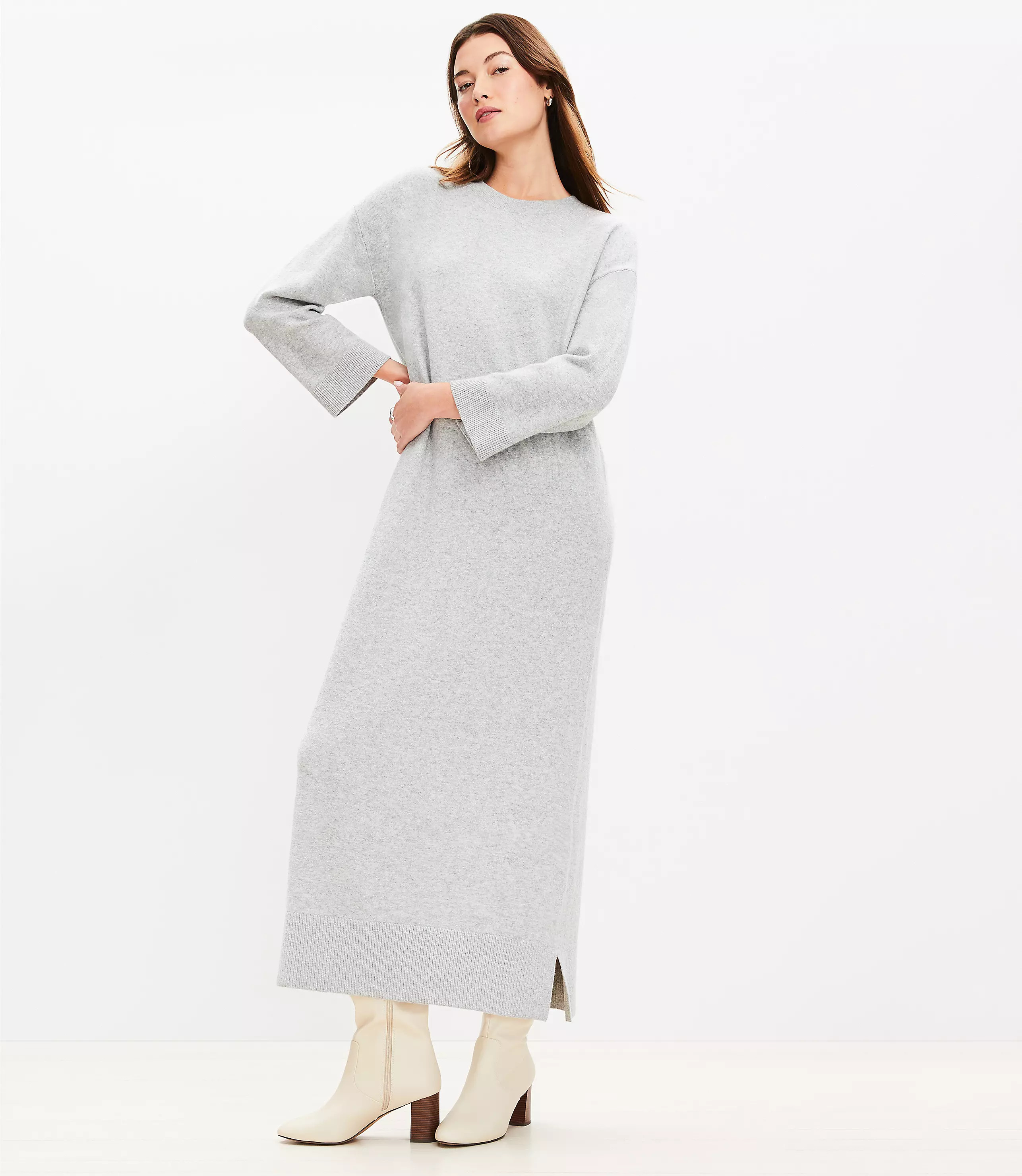 Easy Midi Sweater Dress | LOFT