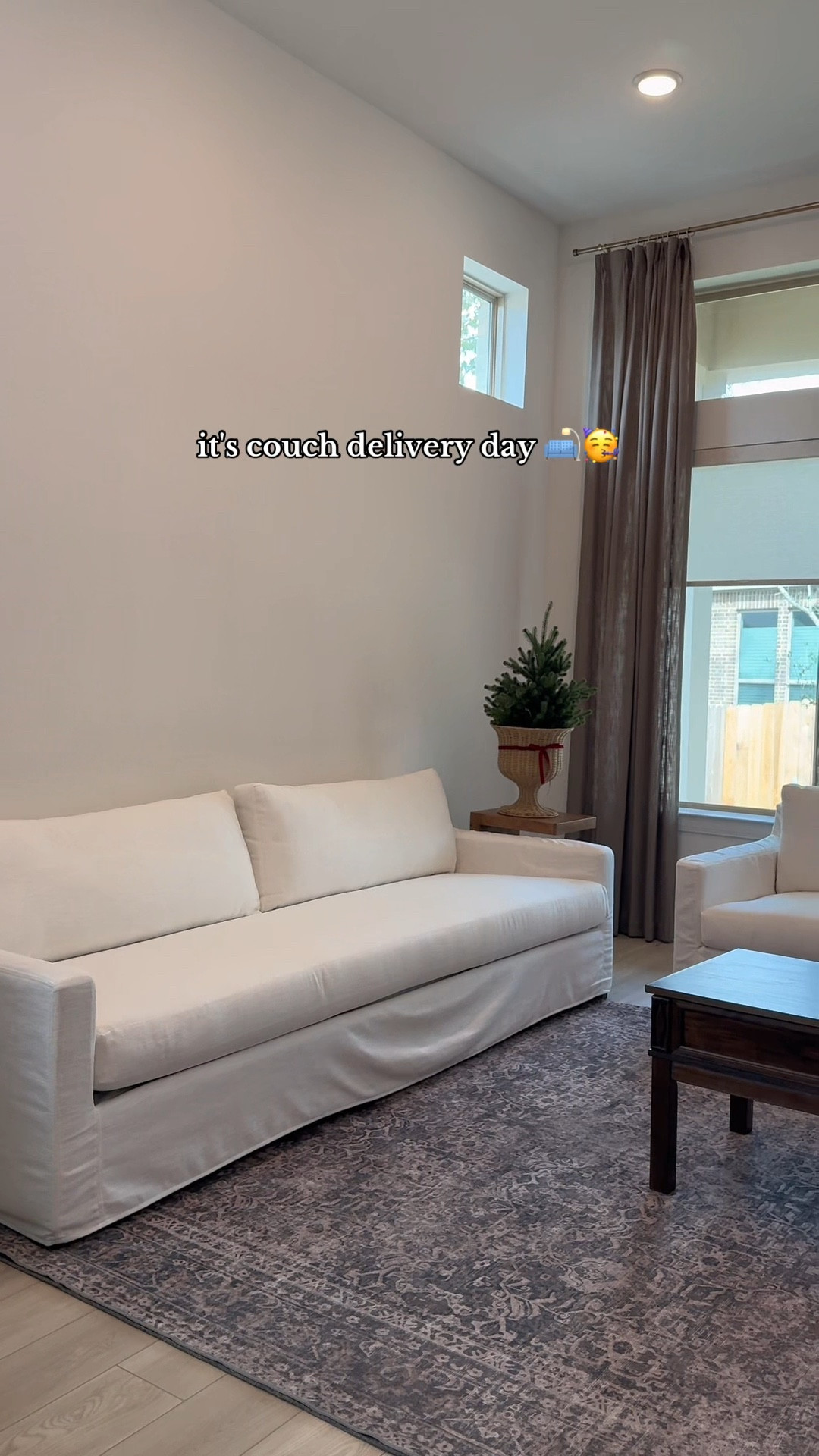 After a looooong wait… they’re finally HERE 🙌✨
Our new @onequince couches were 100% worth it! If you’ve been thinking about ordering from Quince, let this be your sign to do it 🤩🛋️
Obsessed is an understatement!

Hashtags:
#QuinceHome #QuinceFinds #HomeAesthetic #HomeInspo #CozyHomeVibes #ModernHomeDecor #HomeStyleInspo #LivingRoomGoals #FurnitureHaul #NewHomeFinds #HomeRefresh #InteriorDetails #NeutralHomeDecor #DecorLovers #HomeMakeover

#LTKCyberWeek #LTKdayinmylife #LTKHome