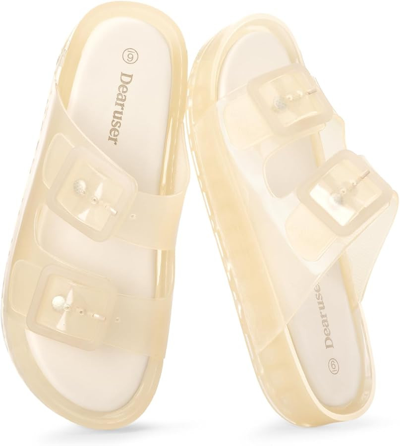 Pool Slides for Women Non-Slip Beach Sandals | Amazon (US)
