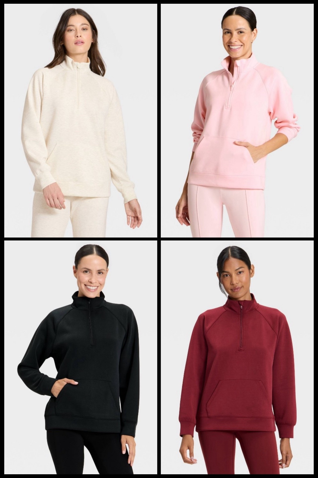 Target’s best selling All in Motion Airy Sleek Half Zip Sweatshirt is down to only $28 today in a flash deal - normally $40! This continues to be such a top seller since the fit is so good - it has a longer length that is easy to pair with anything, including leggings, plus it’s so soft. Four lovely colors available! 

#LTKSaleAlert #LTKFindsUnder50 #LTKActive