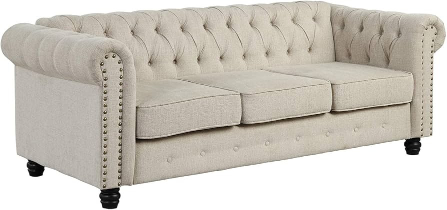 Morden Fort Couches for Living Room, Sofas for Living Room Furniture Sets, Sofa, Fabric, Polyeste... | Amazon (US)
