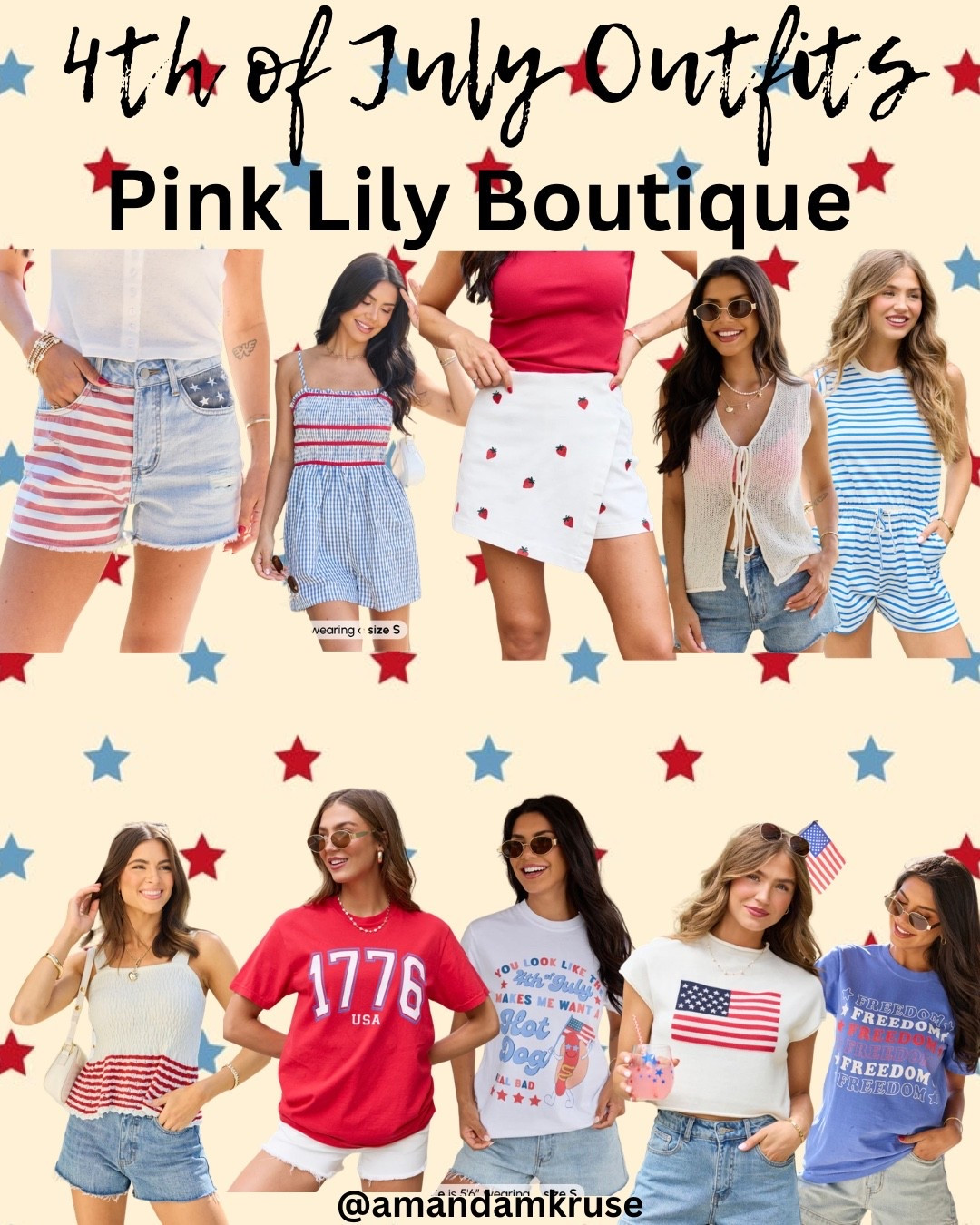 How cute are these 4th of July finds from Pink Lily Boutique! Perfect to wear on July 4th! 

4th of July outfit, red white & blue dress, graphic tee, 4th of July graphic tee, 4th of July shorts

#LTKSeasonal #LTKSaleAlert
