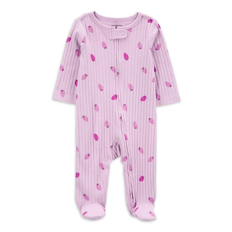 Carter's Child of Mine Baby Girl Sleep N Play, One-Piece, Sizes Preemie-6/9 Months | Walmart (US)