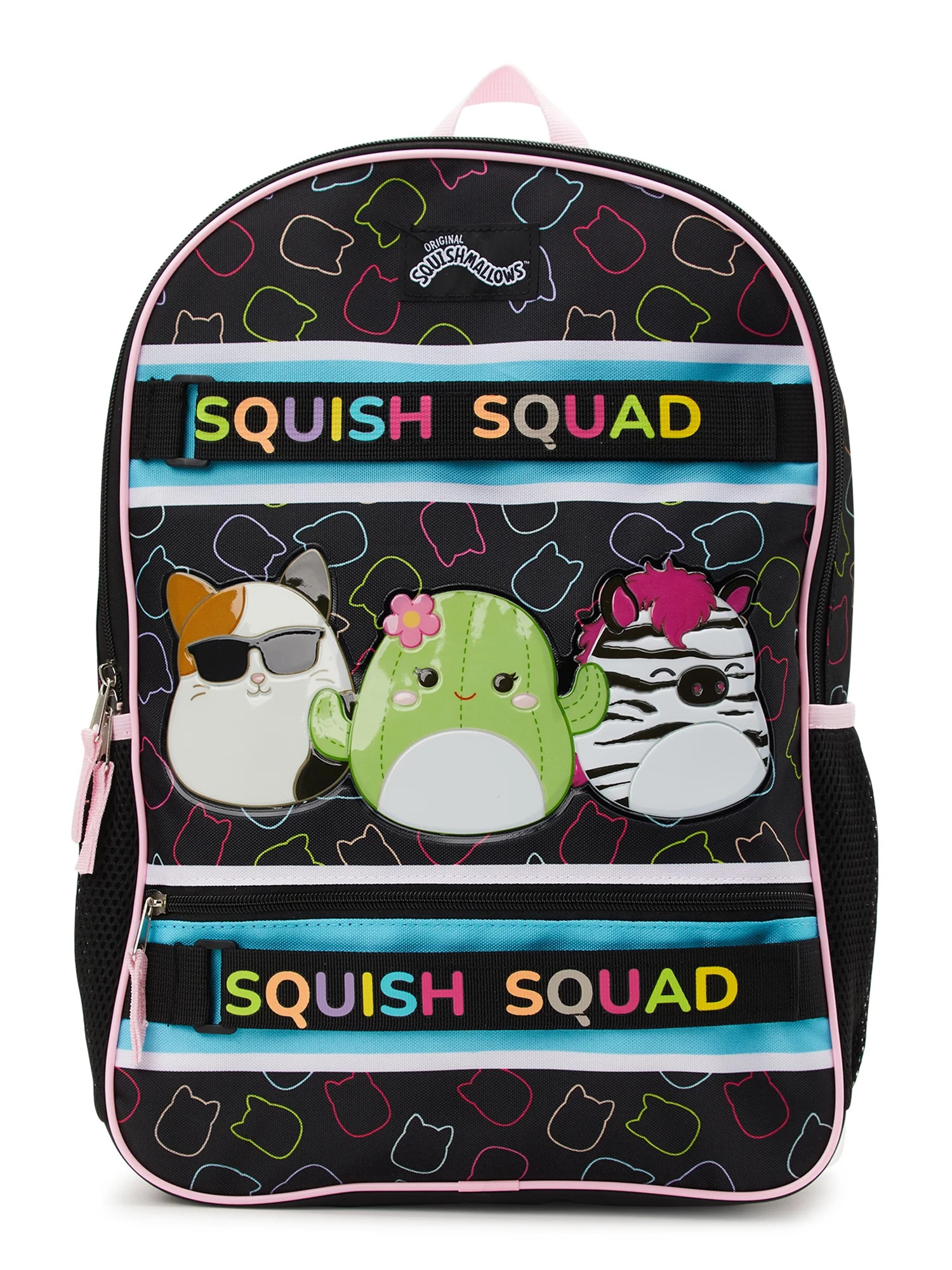 Squishmallows Splatter 17" Laptop Backpack, Black | Walmart (US)