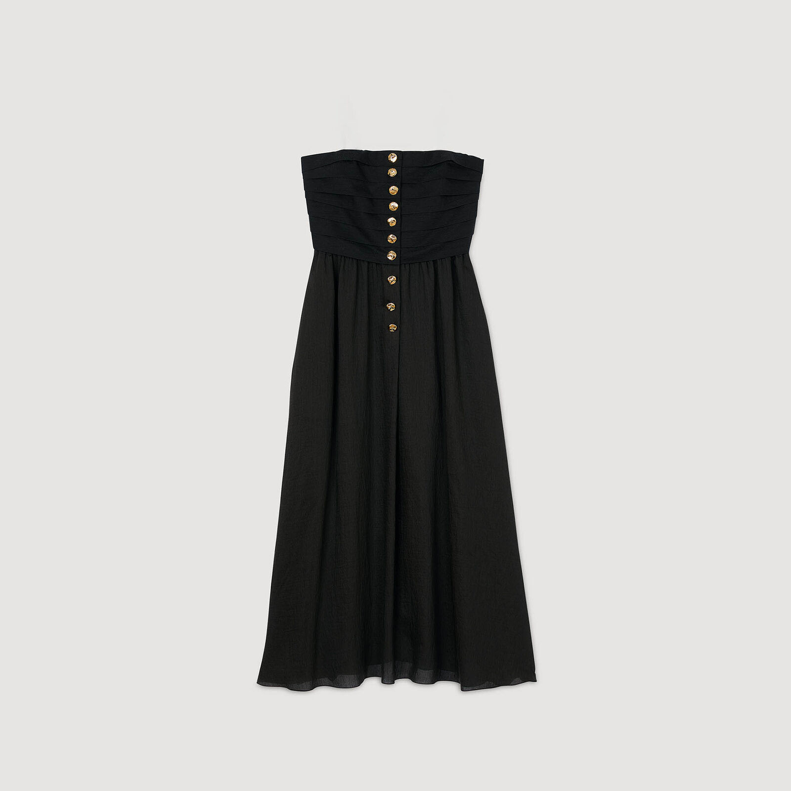 Maxi bustier dress | Sandro US | Sandro-Paris US