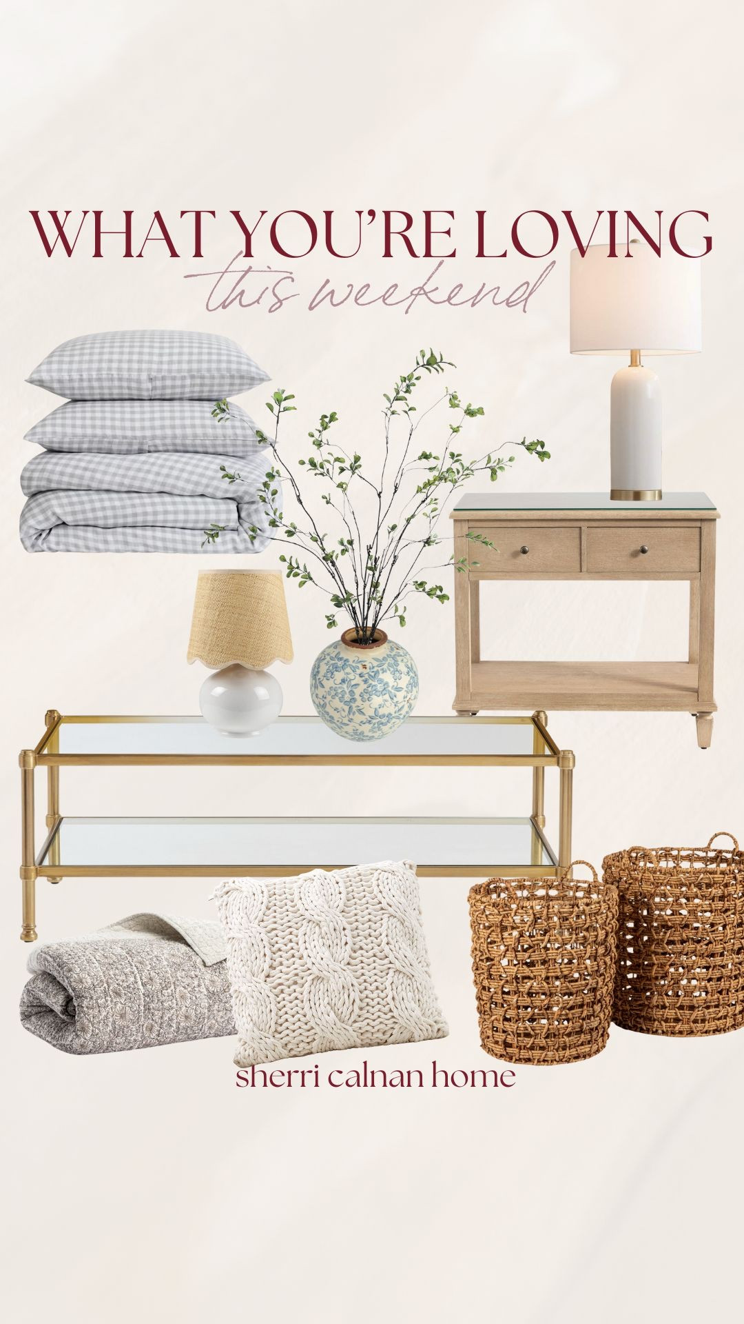 Weekend favorites you’re loving most, from soft bedding and cozy throws to timeless furniture and neutral accents that work in every season. Neutral home favorites, weekend home finds, cozy bedroom decor, layered home style, sherri calnan home

#LTKHome