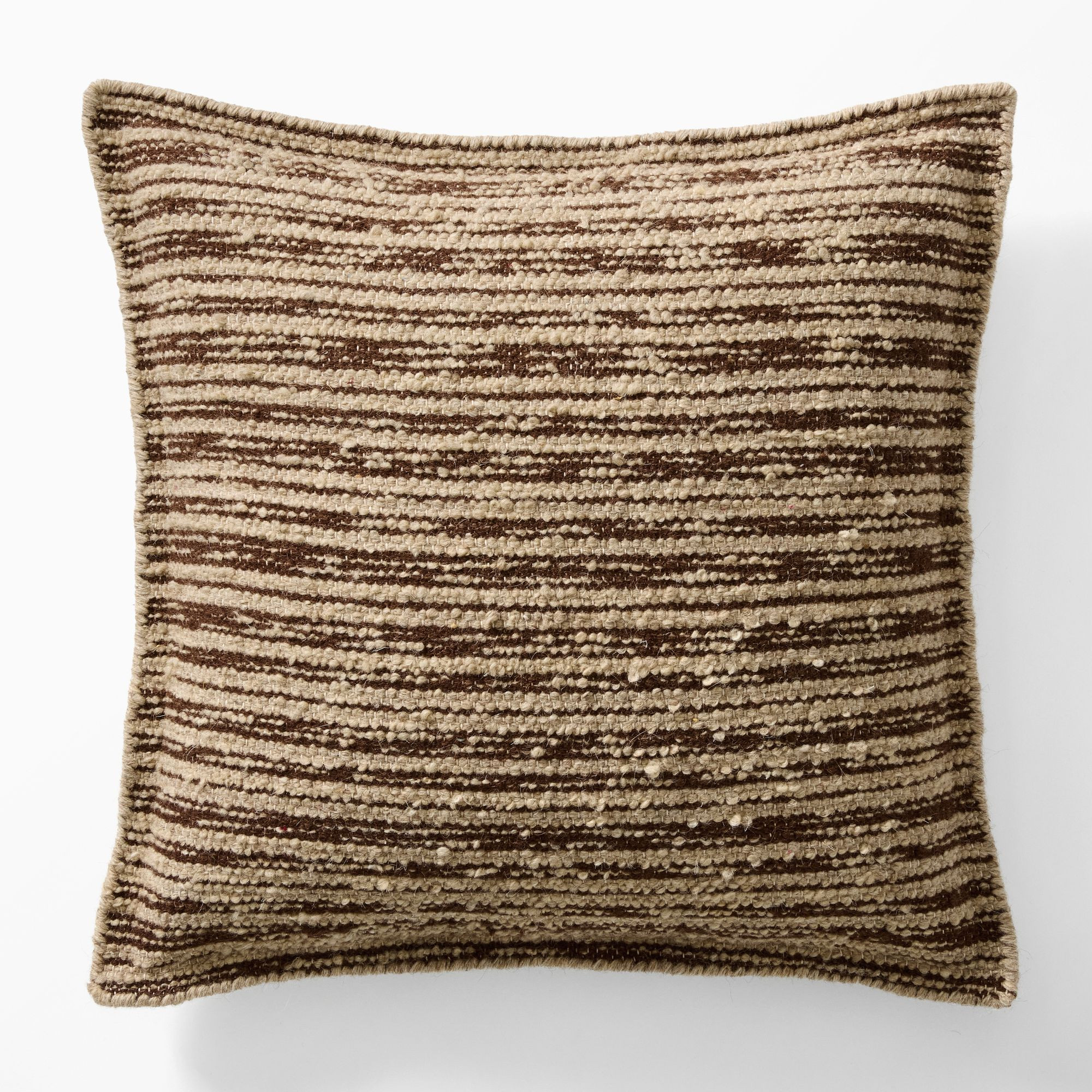 Striated Wool Pillow Cover | West Elm (US)