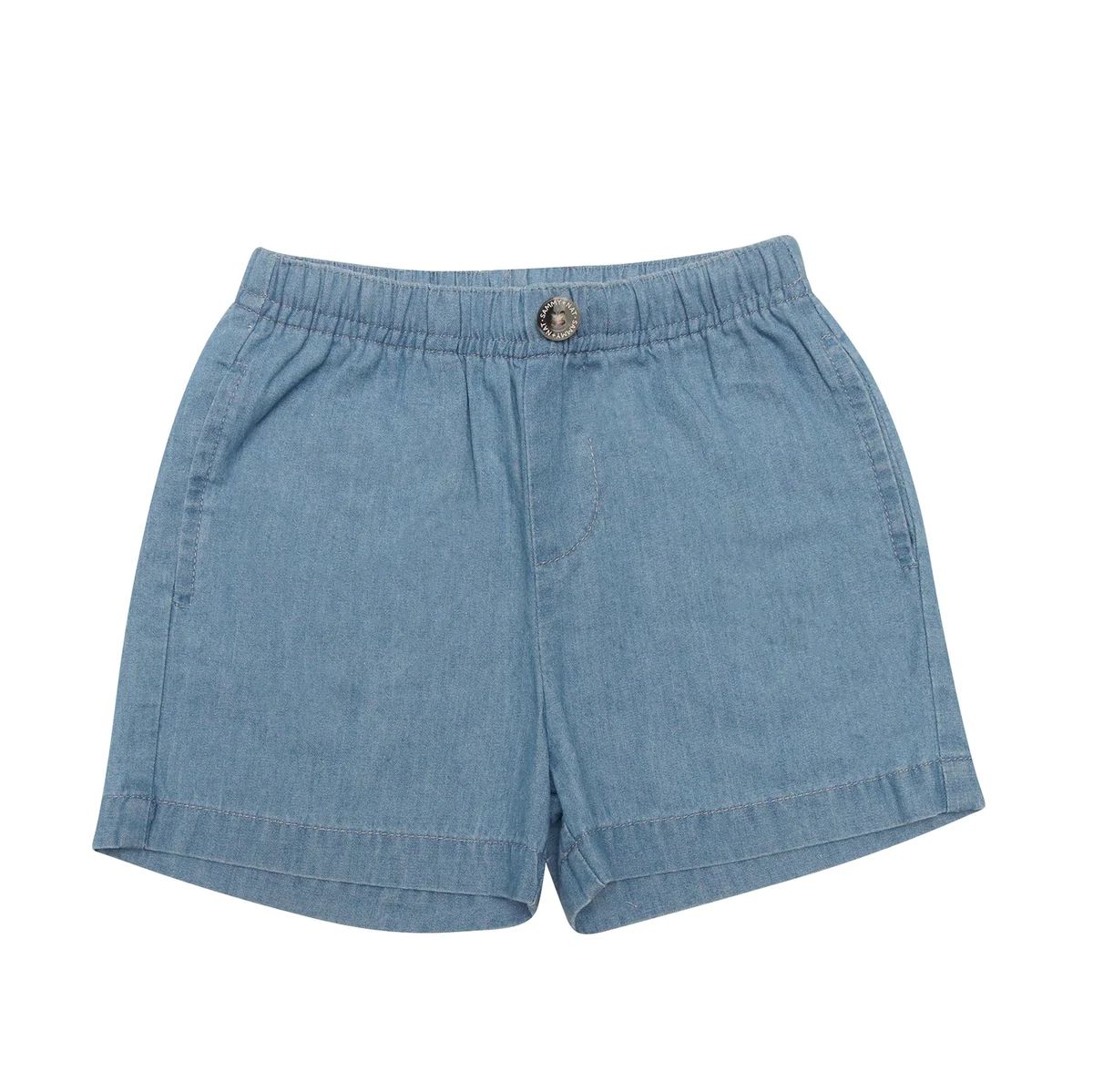 Ryan Short in Light Wash Chambray | Sammy + Nat