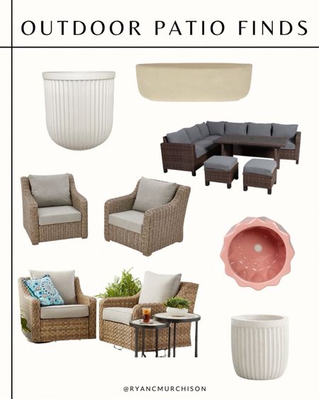 Favorite outdoor home decor finds, outdoor patio decor 

#LTKhome #LTKSeasonal