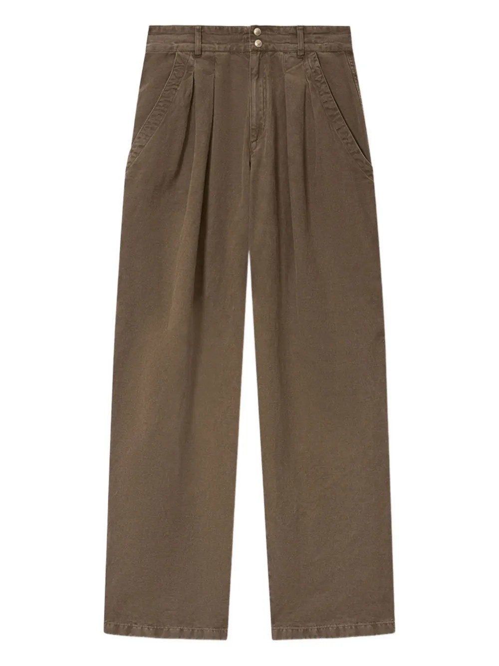 Nadine pleated-details trousers | Farfetch Global