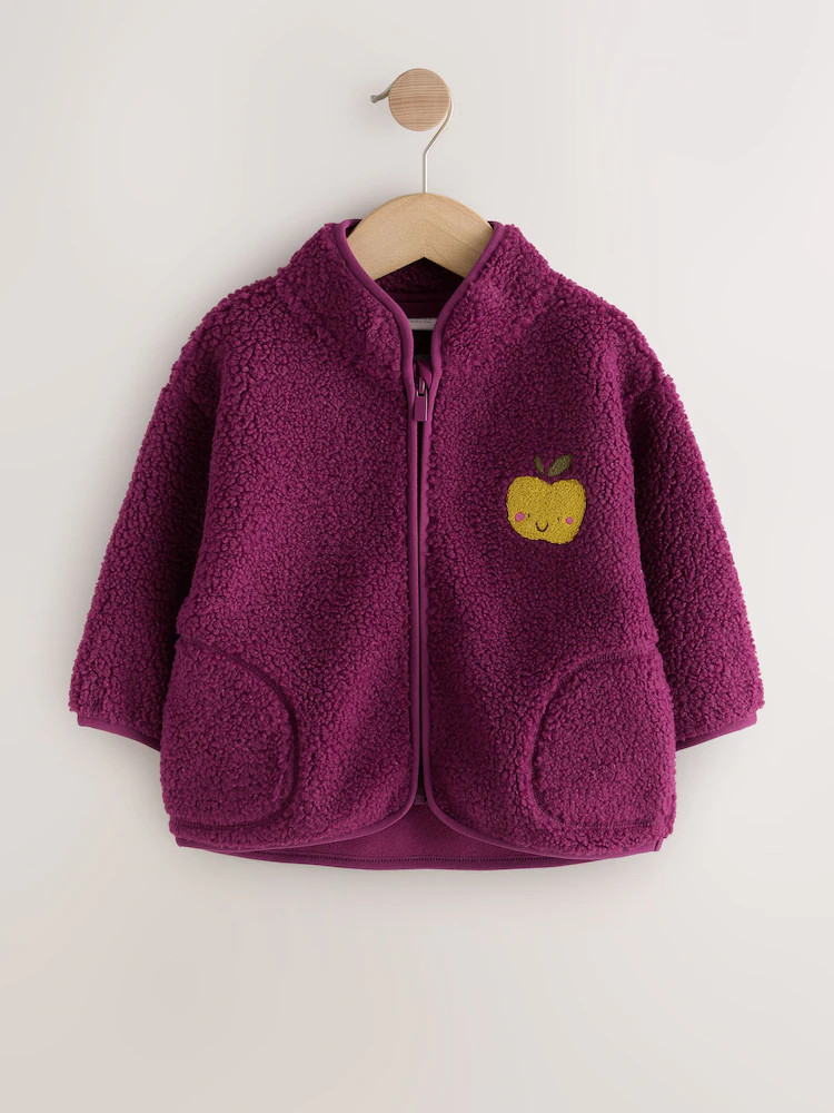 Purple Zip Up Fleece (3mths-7yrs) | Next US