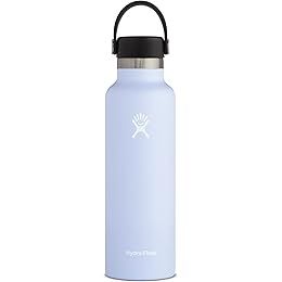 Hydro Flask Standard Mouth Flex Cap Bottle - Stainless Steel Reusable Water Bottle - Vacuum Insu... | Amazon (US)
