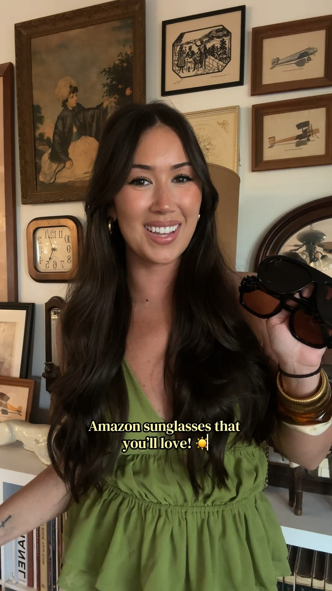 Amazon sunglasses try on haul! 🫶🏼 use code “Lindleykay” for $$ off! 