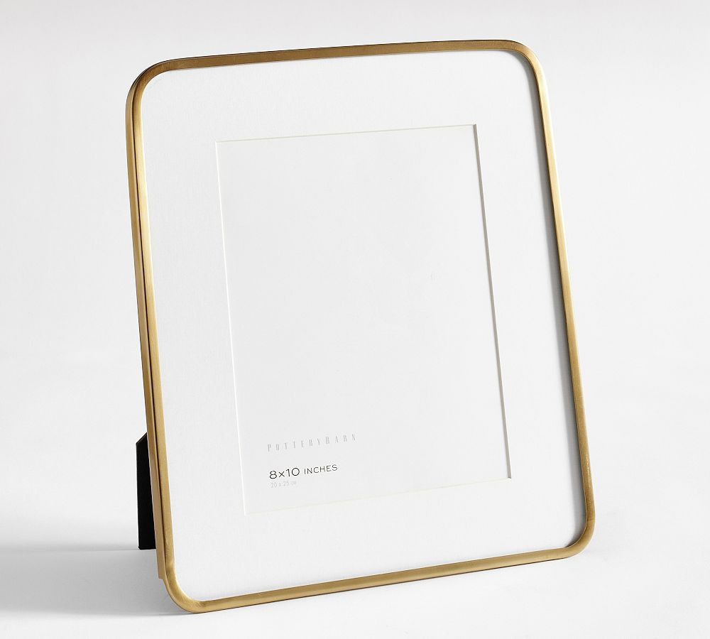 Radius Frame 8""x10"" Brass | Pottery Barn (US)