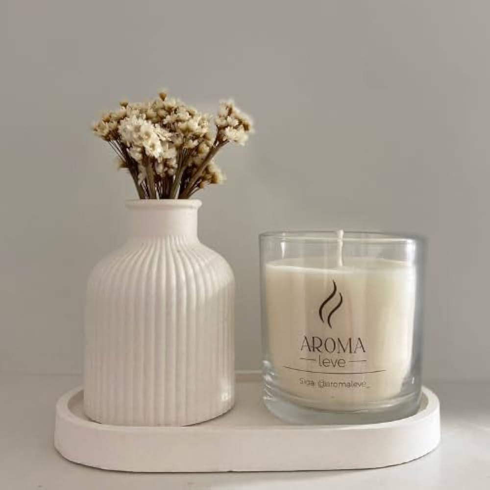 Vela Aromatica Perfumada de Cera Vegetal Premium Copo de Vidro 210G (Alecrim) - Aroma Leve | Amazon (BR)