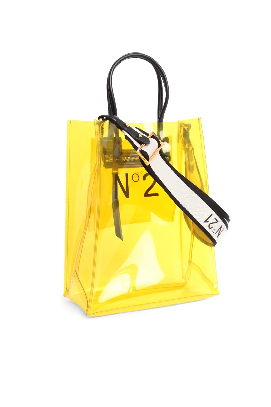 No. 21 Handbags Transparent Mini Shopping Bag | Rent The Runway