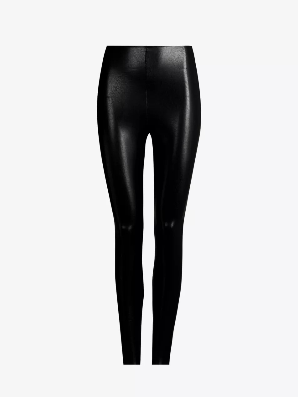 Faux-leather leggings | Selfridges