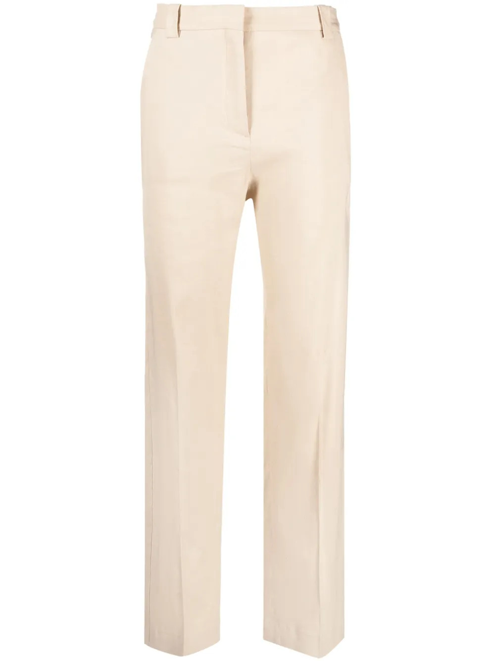 Maje high-waist straight-leg Trousers - Farfetch | Farfetch Global