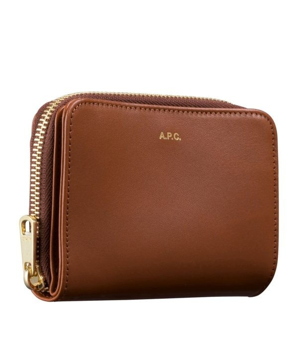 A.P.C. Small Noisette Emmanuelle Wallet - Trouva | Trouva (Global)