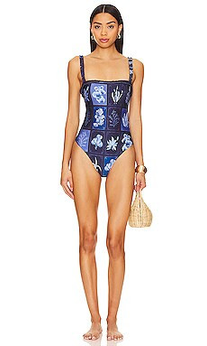 Agua by Agua Bendita Limon One Piece in Multicolor from Revolve.com | Revolve Clothing (Global)