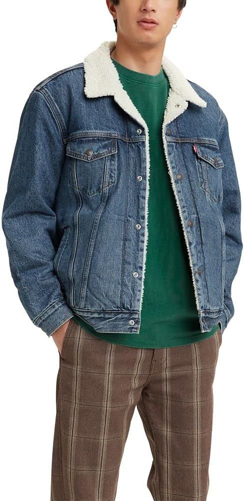 Levi's Men's Sherpa Trucker Jacket (Also Available in Big & Tall) | Amazon (US)