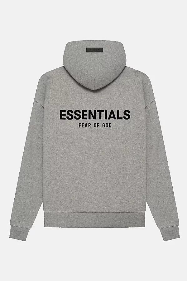 Fear of God Essentials Hoodie in Dark Grey, Men's at Urban Outfitters | Urban Outfitters (US and RoW)