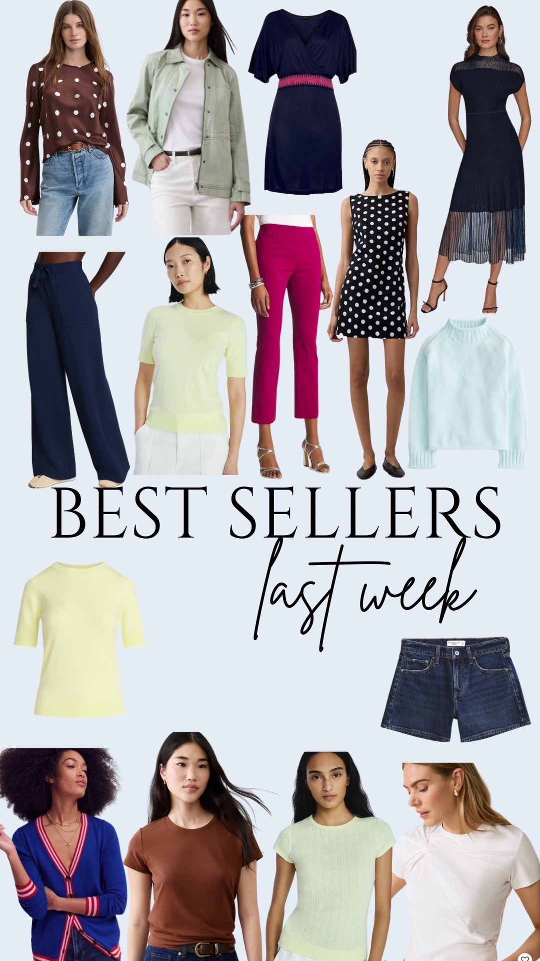 Last week’s best sellers