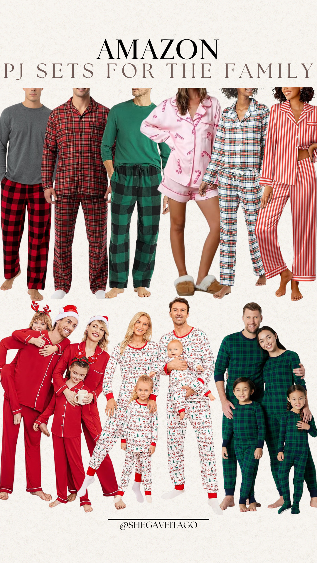  Christmas pajama sets for the whole family!
Pajama sets for the family, Christmas pj sets, holiday pajamas, pjs for him, pjs for her, shegaveitago

 

#LTKGiftGuide #LTKHoliday #LTKKids