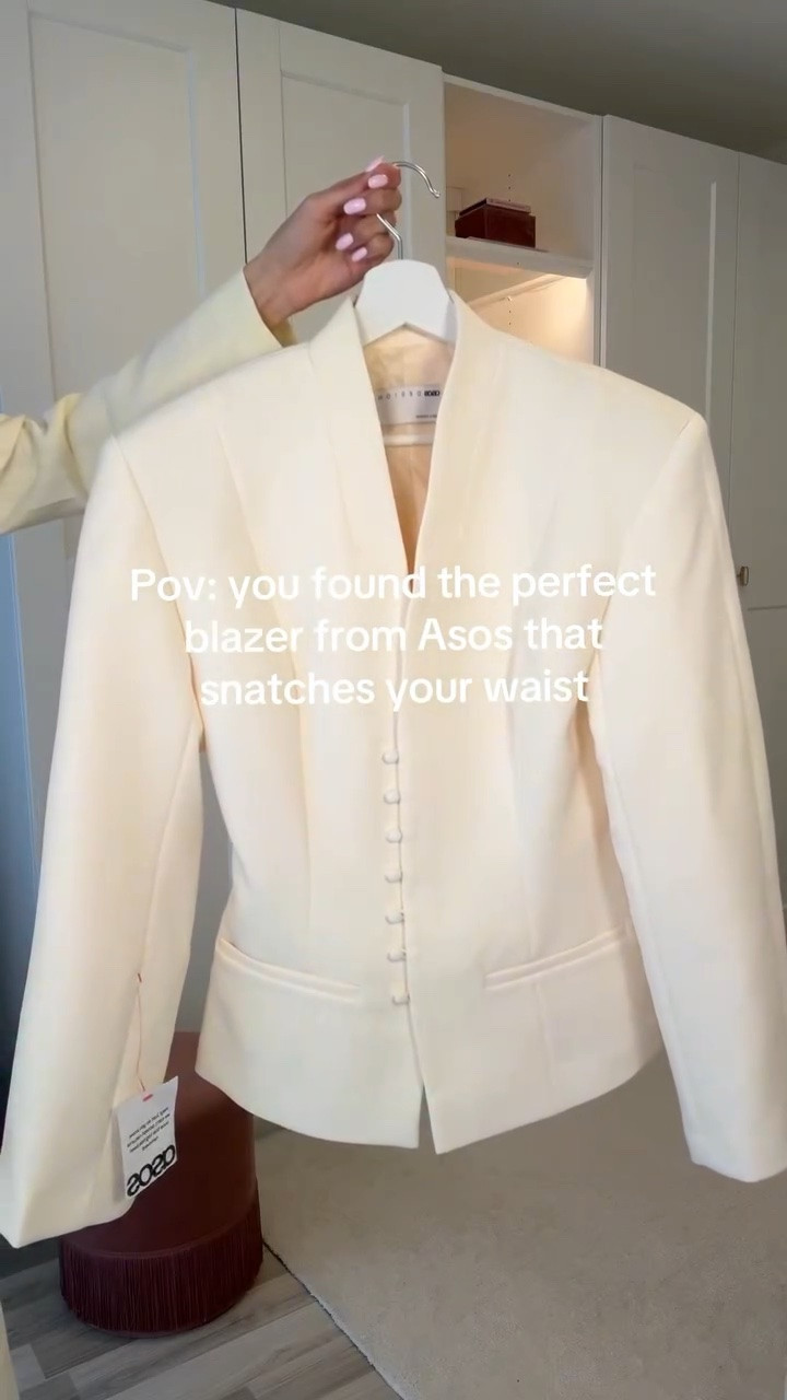 Asos blazer inspo🤍

#LTKstyletip #LTKspring #LTKsummer