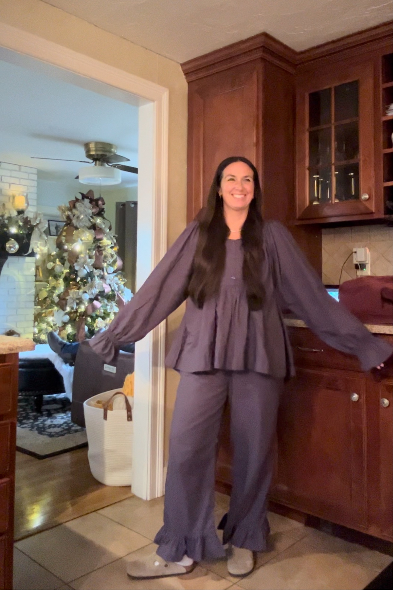 Thanksgiving fit! Earrings are my jewelery!

#LTKGiftGuide #LTKSaleAlert #LTKHoliday