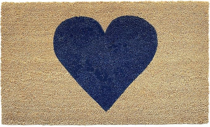Calloway Mills MadisonHeart Red Doormat (Dark Blue, 17" x 29") | Amazon (US)