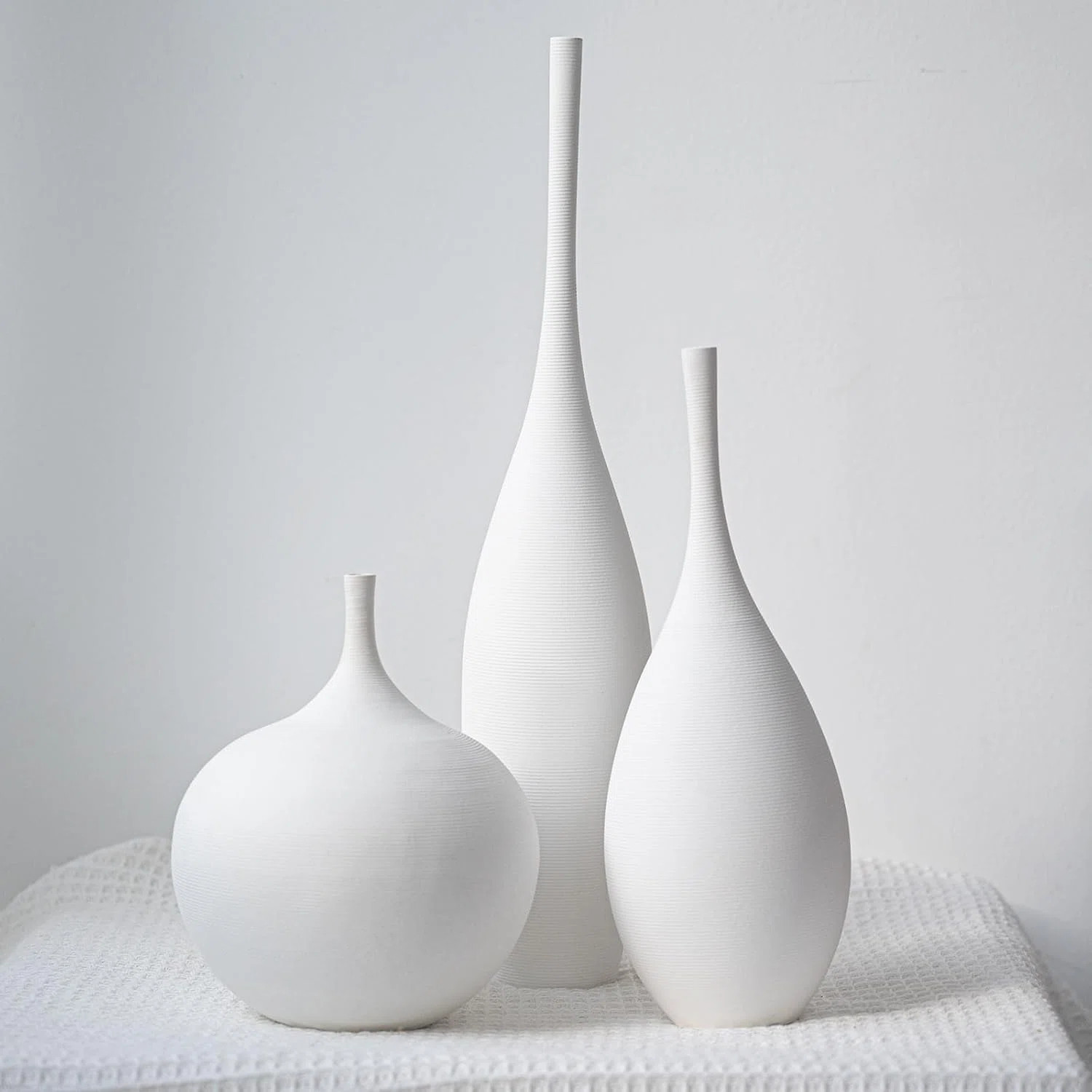 White Ceramic Vase | Wayfair North America